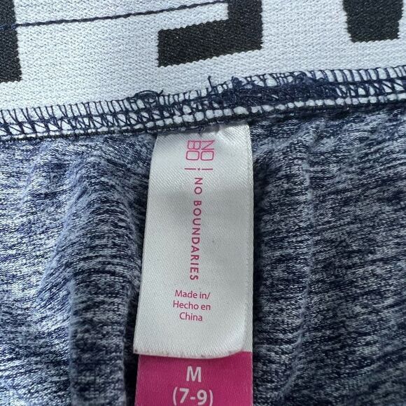 No Boundaries Womens Size M (7-9) Joggers Heather Gray Love Sweatpants - Picture 5 of 10